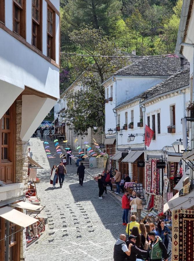 The Heart Of The Bazaar Guest House Gjirokaster Bagian luar foto
